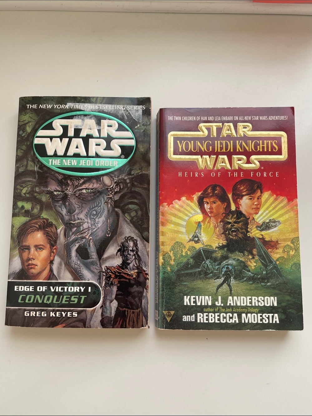 Star Wars Paperback Book Lot - The New Jedi Order & Young Jedi Knights